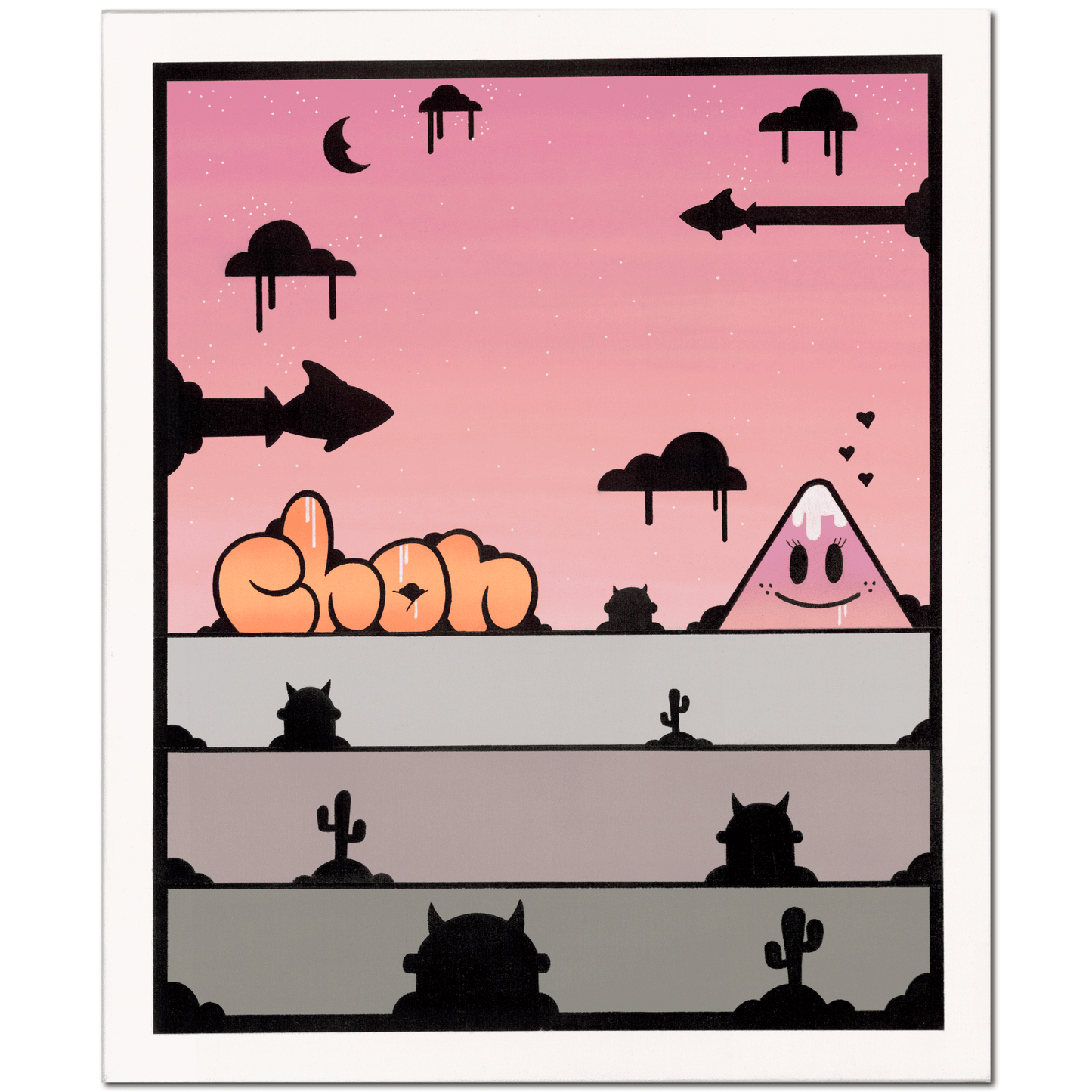 Space Mount Chon - Limited Edition Print