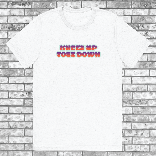 Kneez Up Toez Down - Unisex - White